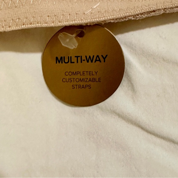 NWT Wacoal Convertible Halo Lace Nude Bra 32E Underwire. Strapless/Multi Straps - Picture 11 of 12